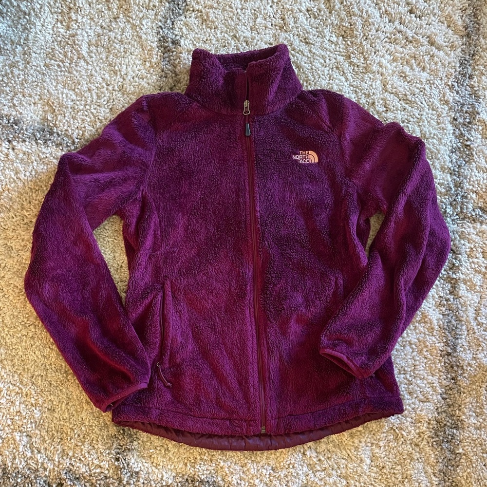 The North Face Purple Fuzzy Jacket Women’s S